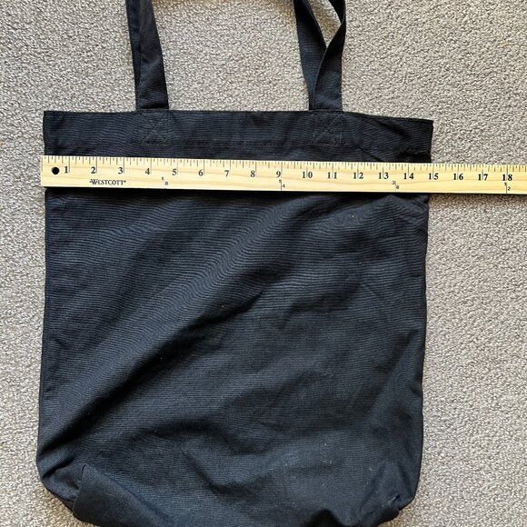 The Twilight Saga 100% Cotton Canvas Tote Bag Black Gray Cullen Family Crest O/S - Picture 5 of 7